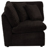 Collins Modular Corner Chair Chocolate Brown