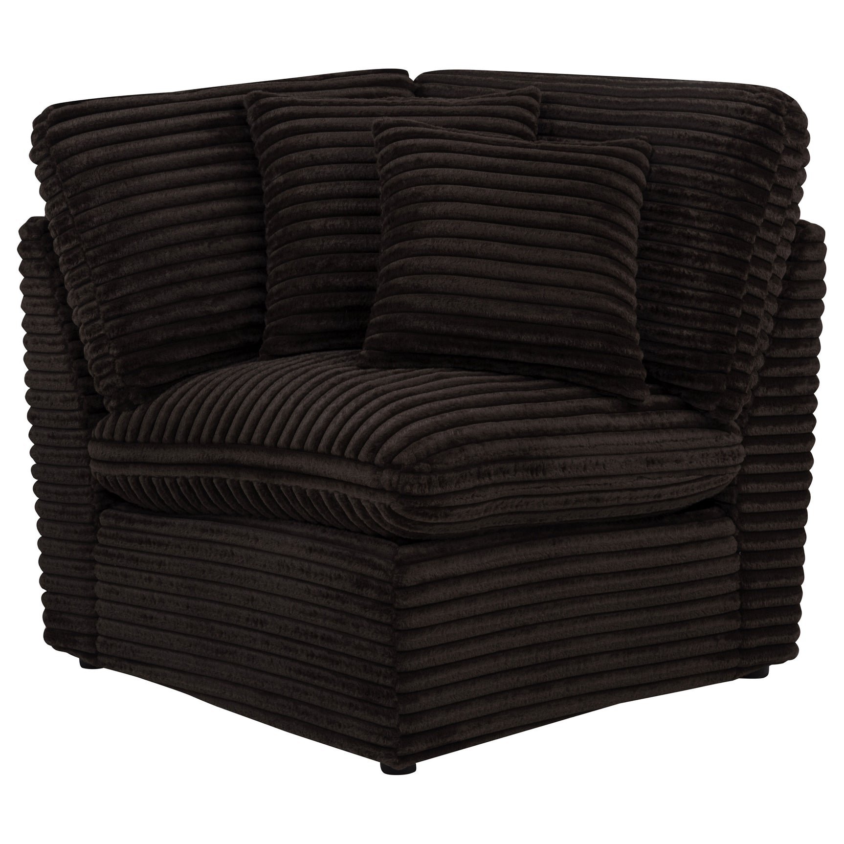 Collins Modular Corner Chair Chocolate Brown