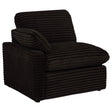 Tampa Furniture Outlet - Coaster - Collins Modular LAF Power Recliner Chocolate Brown - 610350LRP