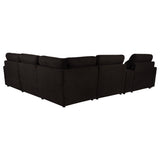 Collins 6-piece Modular Power Reclining Sectional Chocolate Brown