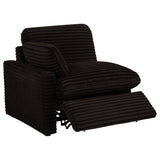 Collins 6-piece Modular Power Reclining Sectional Chocolate Brown
