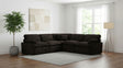 Tampa Furniture Outlet - Coaster - Collins 5-piece Modular Power Reclining Sectional Chocolate Brown - 610350P