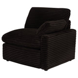 Collins Modular Power Loveseat Chocolate Brown