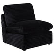 Tampa Furniture Outlet - Coaster - Collins Modular Armless Chair Black - 610360AC