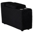 Tampa Furniture Outlet - Coaster - Collins Upholstered Modular Storage Console Black - 610360CON