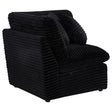 Tampa Furniture Outlet - Coaster - Collins Modular Corner Chair Black - 610360CRN