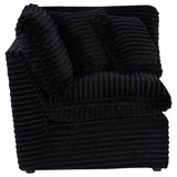 Collins Modular Corner Chair Black