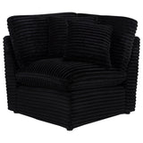 Collins Modular Corner Chair Black