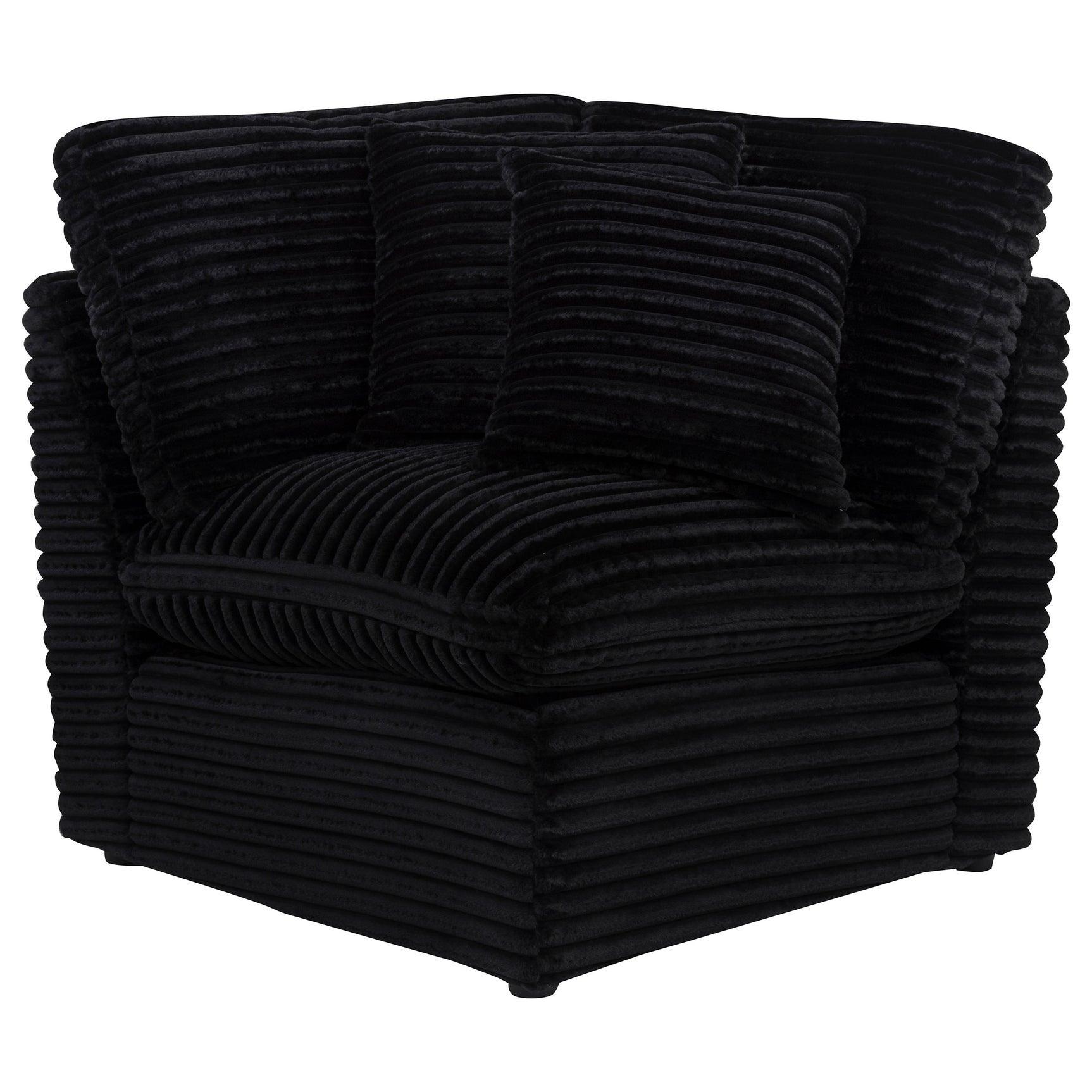 Collins Modular Corner Chair Black