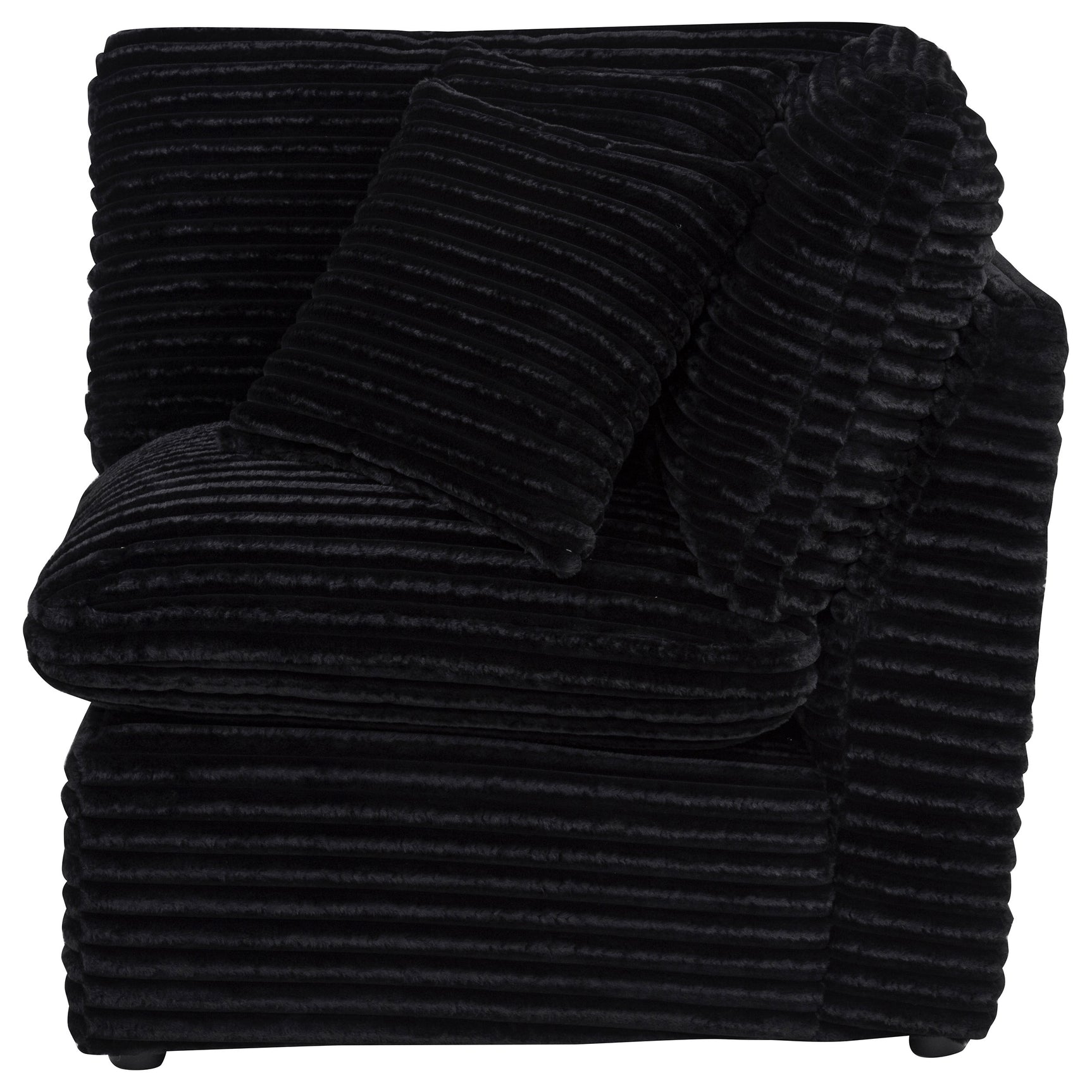 Collins Modular Corner Chair Black