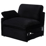 Collins Modular LAF Power Recliner Black