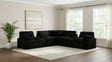 Tampa Furniture Outlet - Coaster - Collins 7-piece Modular Power Reclining Sectional Black - 610360P-SETA