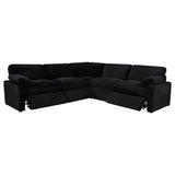 Collins 5-piece Modular Power Reclining Sectional Black