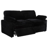 Collins Modular Power Loveseat Black