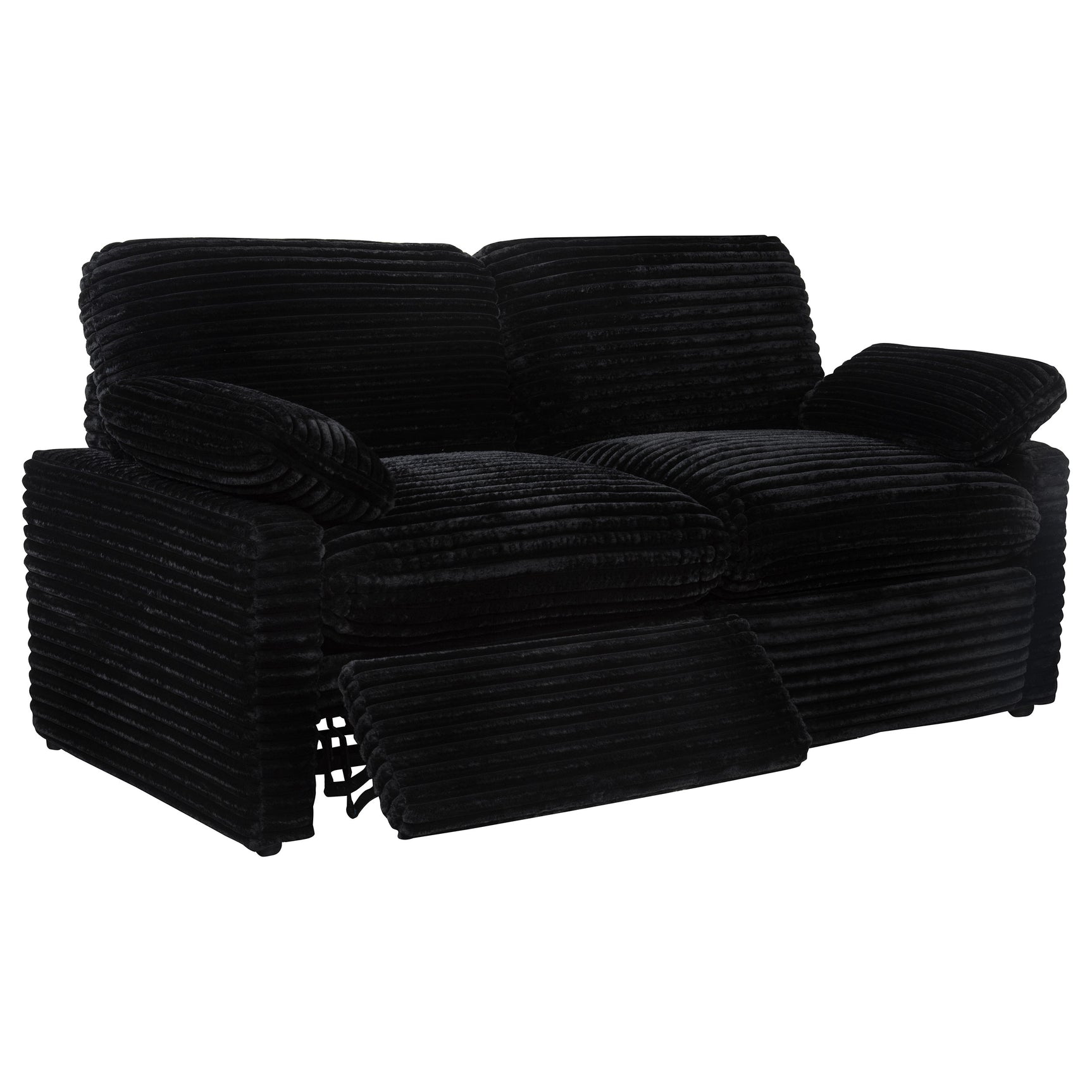 Collins Modular Power Loveseat Black