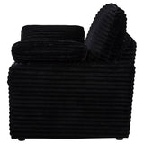 Collins Upholstered Power Recliner Chair Black