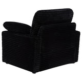 Collins Upholstered Power Recliner Chair Black