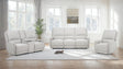 Tampa Furniture Outlet - Coaster - Sylmar 3-piece Chenille Power Reclining Sofa Set Dove Grey - 610521P-S3