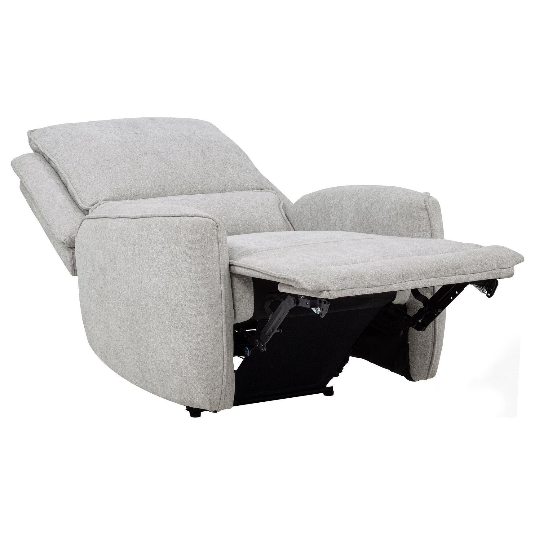 Sylmar 3-piece Chenille Power Reclining Sofa Set Dove Grey