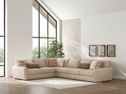 Tampa Furniture Outlet - Ashley Furniture - Seyler Sectional - LAF 4-Piece Sectional / Sand - 61405S2