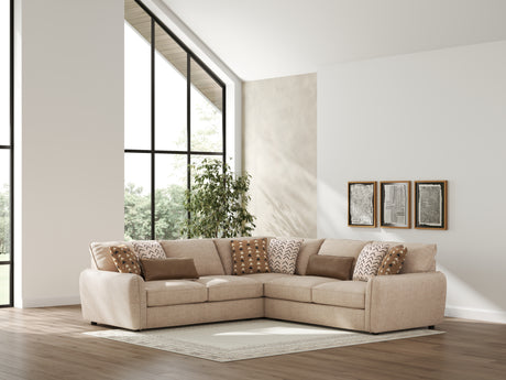 Tampa Furniture Outlet - Ashley Furniture - Seyler Sectional - LAF 3-Piece Sectional / Sand - 61405S1