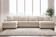 Tampa Furniture Outlet - Ashley Furniture - Mandi Point Sectional - RAF 3-Piece Double Chaise Sectional - 62606S7