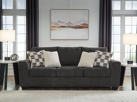 Tampa Furniture Outlet - Ashley Furniture - Loreo Living Room - Sofa / Ebony - 6310138