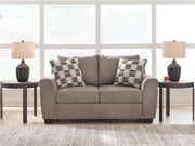 Tampa Furniture Outlet - Ashley Furniture - Loreo Living Room - Loveseat / Truffle - 6310235