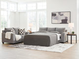 Tampa Furniture Outlet - Ashley Furniture - Loreo Living Room - Queen Sofa Sleeper / Flint - 6310339