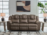 Tampa Furniture Outlet - Ashley Furniture - Lowilla Living Room - Reclining Sofa / Driftwood - PC6450688