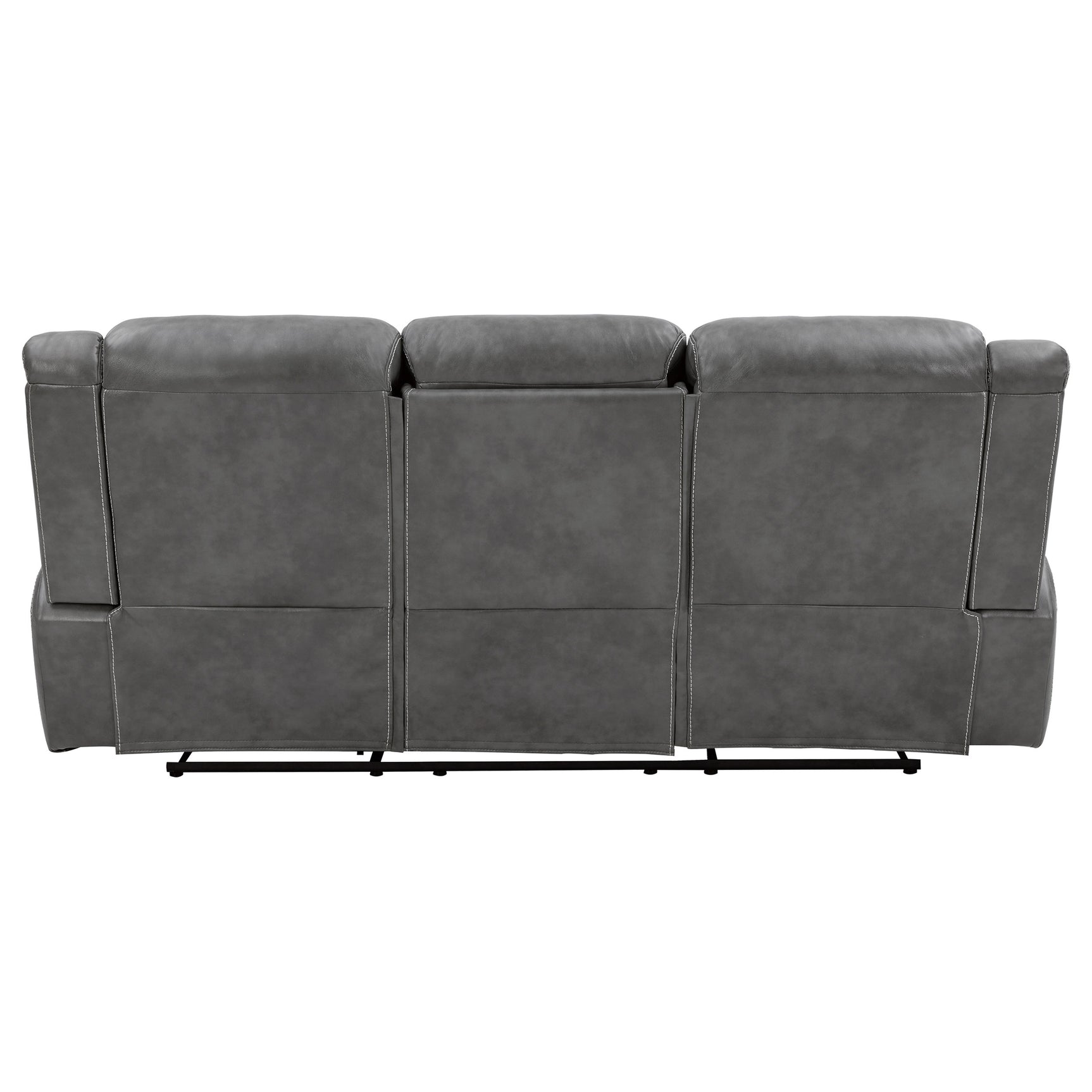 Conrad Upholstered Padded Arm Motion Sofa Grey - Tampa Furniture Outlet