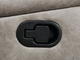 Greer Upholstered Swivel Glider Recliner Chair Taupe - Tampa Furniture Outlet