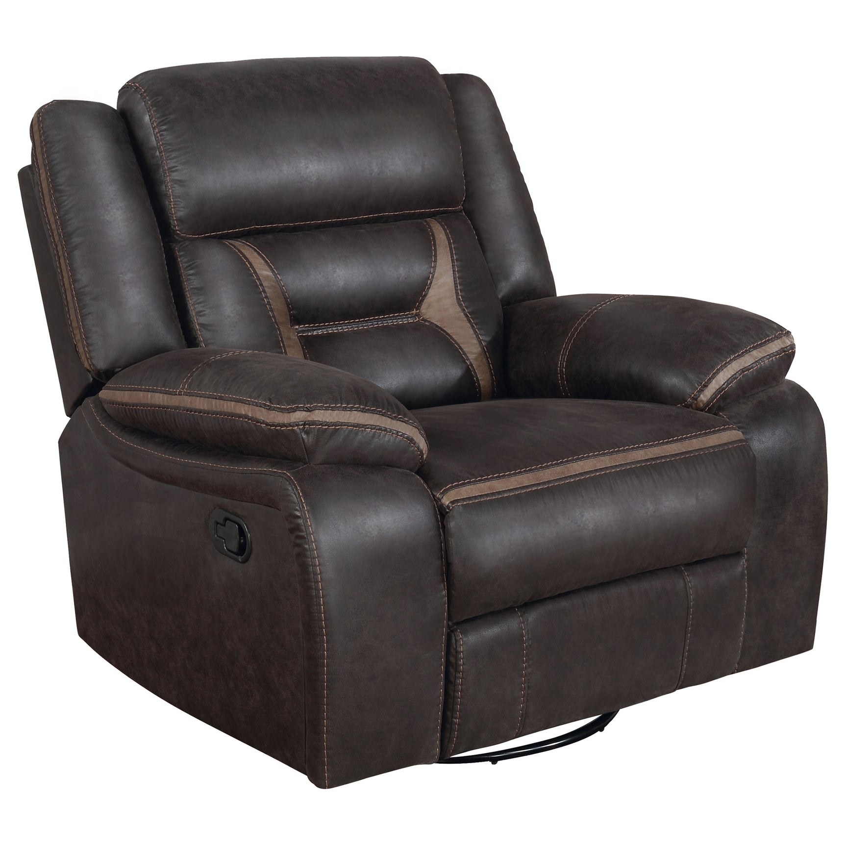Greer 3-piece Upholstered Reclining Sofa Set Brown - Tampa Furniture Outlet