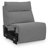 Modmax II 7-Piece Power Reclining Sectional with Audio Consoles - Tampa Furniture Outlet