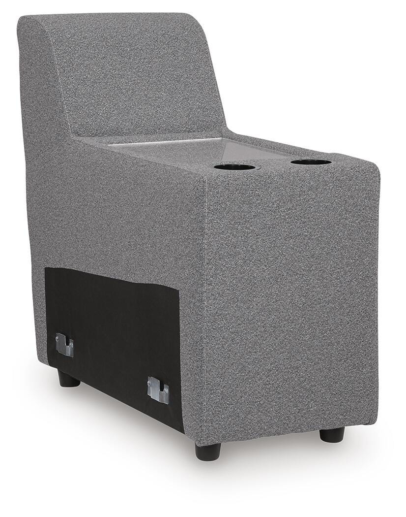 Modmax II 7-Piece Power Reclining Sectional with Audio Consoles - Tampa Furniture Outlet