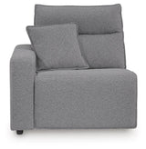 Modmax II 7-Piece Power Reclining Sectional with Audio Consoles - Tampa Furniture Outlet