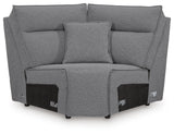 Modmax II 7-Piece Power Reclining Sectional with Audio Consoles - Tampa Furniture Outlet