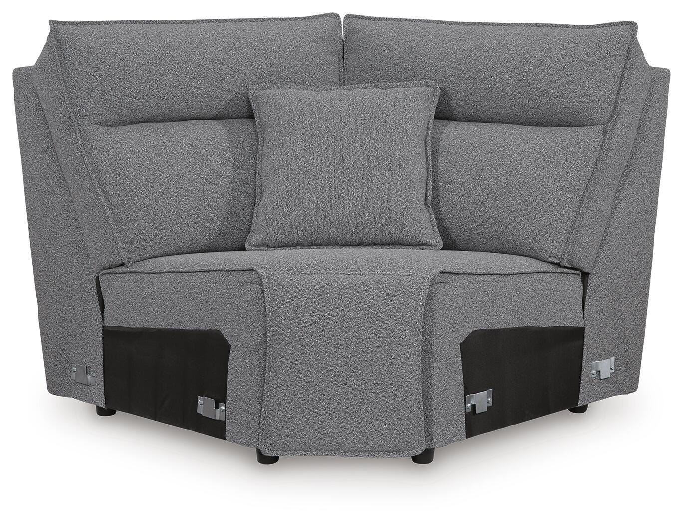Modmax II 7-Piece Power Reclining Sectional with Audio Consoles - Tampa Furniture Outlet