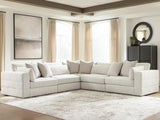 Tampa Furniture Outlet - Ashley Furniture - Ashbourne Estate Sectional - RAF 5-Piece Sectional - PC66004S17