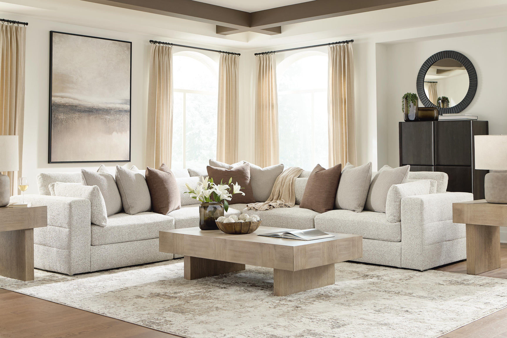 Ashbourne Estate Sectional - Tampa Furniture Outlet