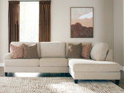 Tampa Furniture Outlet - Ashley Furniture - Steelwater Retreat Sectional - LAF 2-Piece Sectional with Chaise / Latte - 66704S2