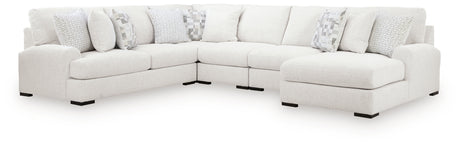 Misty-Lakes 5-Piece Sectional with Chaise - Tampa Furniture Outlet