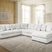 Tampa Furniture Outlet - Ashley Furniture - Misty-Lakes 5-Piece Sectional with Chaise - 5-Piece Sectional with Chaise - PC66906S11