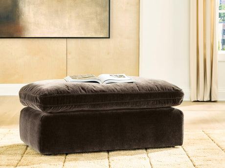 Tampa Furniture Outlet - Ashley Furniture - Maxton Heights Living Room - Ottoman / Bittersweet - 6780714