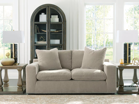 Tampa Furniture Outlet - Ashley Furniture - Maxton Heights Living Room - Loveseat / Pebble - 6780835