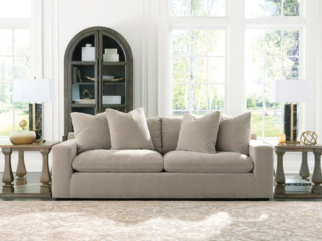 Tampa Furniture Outlet - Ashley Furniture - Maxton Heights Living Room - Sofa / Pebble - 6780838