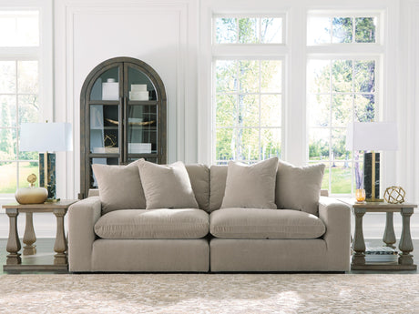 Tampa Furniture Outlet - Ashley Furniture - Maxton Heights Sectional - RAF 2-Piece Sectional Sofa / Pebble - 67808S1