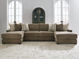 Tampa Furniture Outlet - Ashley Furniture - Camellia-Court Sectional - 4-Piece Double Chaise Sectional - 68207S9