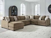 Tampa Furniture Outlet - Ashley Furniture - Camellia-Court Sectional - 6-Piece Sectional with Chaise / Coffee - 68207S14