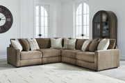 Tampa Furniture Outlet - Ashley Furniture - Camellia-Court Sectional - 5-Piece Sectional / Coffee - 68207S17